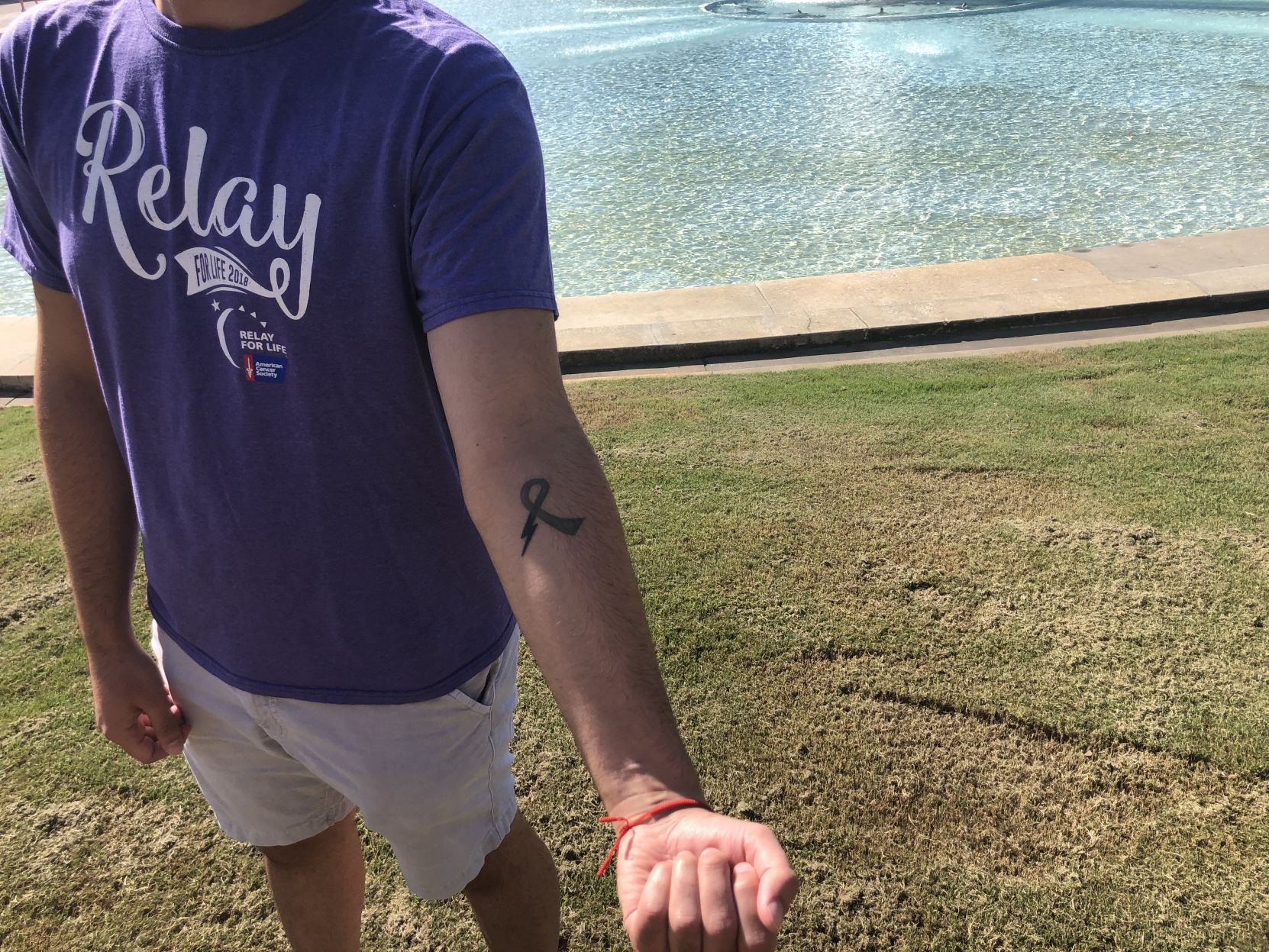 A positive life after cancer treatment (arm)